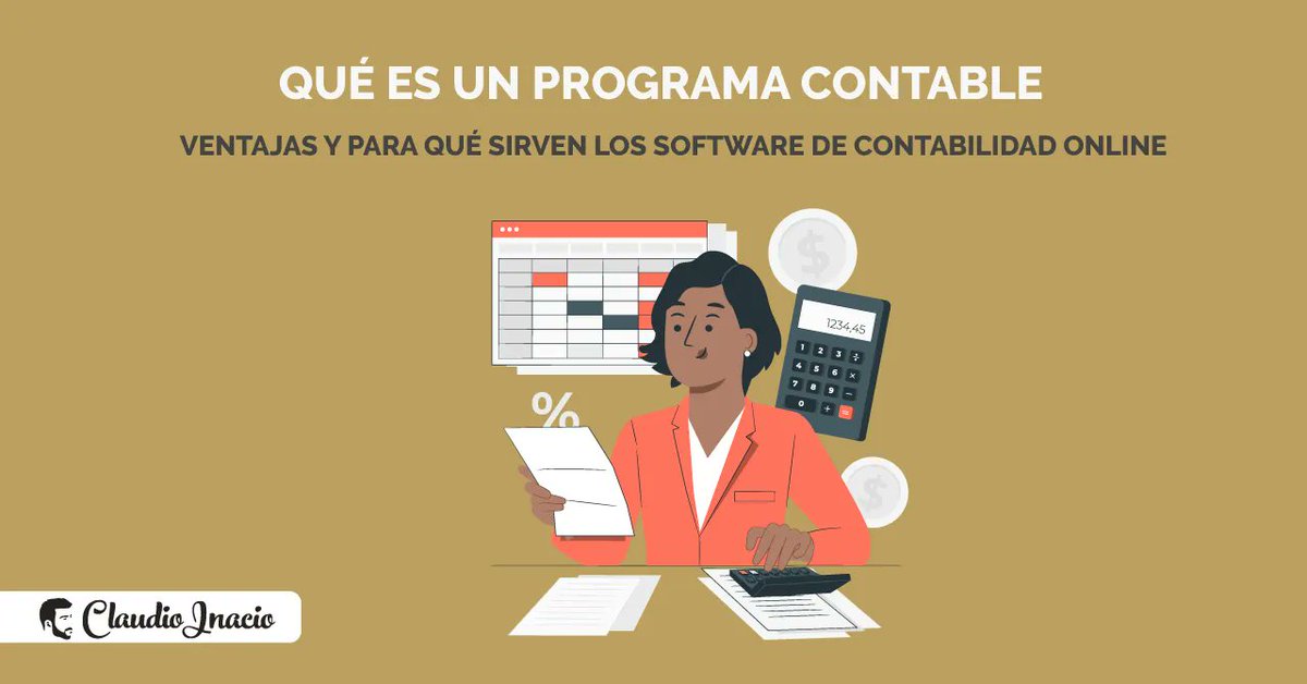 RaiolaNetworks's tweet photo. 🟢 Qué es un #ProgramadeContabilidad, para qué sirve y sus ventajas para #autónomos 👉 https://t.co/zJ9wSCgP4u via @cinacio06 https://t.co/EZPOJ72QPq