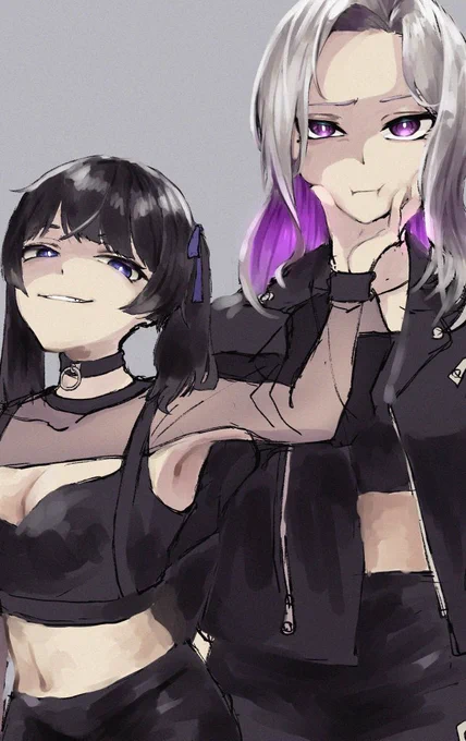 やさぐれ楓と美兎 
 #でろあーと  #みとあーと 