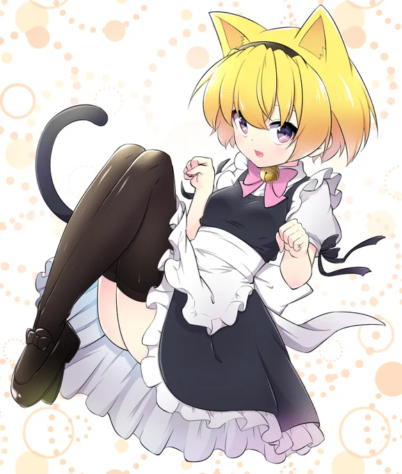 猫耳沙都子。
#日替わり沙都子
#ひぐらしのなく頃に 