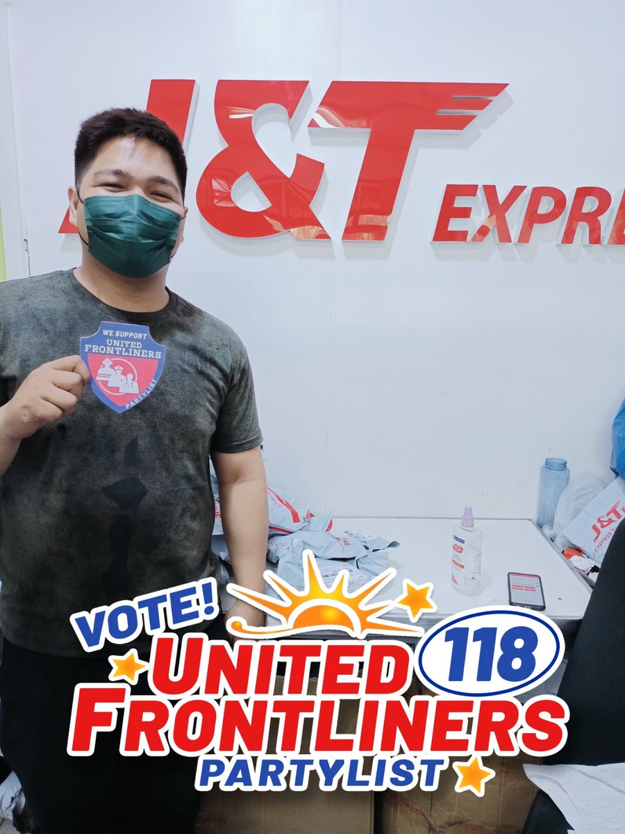 Ufph_2018's tweet photo. "BUSINESSMAN AT DELIVERY RIDER AKO, UNITED FRONTLINERS ANG PARTYLIST KO!
#WeSupportUnitedFrontlinersPartylist
#UnitedFrontlinersPartylist #118sabalota https://t.co/5NMhWecQnD
