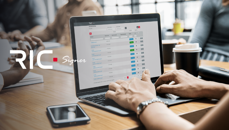 Ya tenéis disponible la versión 1.4.1. de #RICSigner, dónde hemos optimizado la experiencia del usuario y rediseñado la interfaz de la solución.

Solicita una demostración gratuita con uno de nuestros especialistas.👉 Demo &gt; lnkd.in/e66TqJSC

#FirmaDigital #ValidatedID