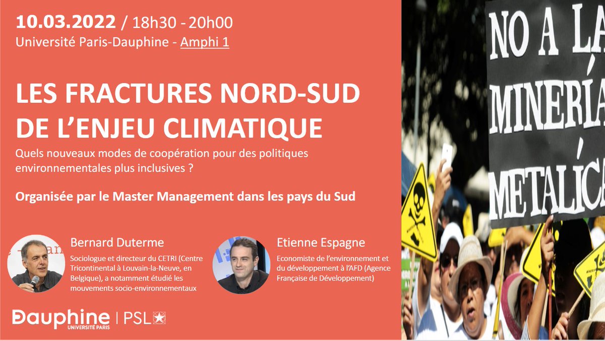 CETRI_'s tweet photo. ⚡️ Ce jeudi ! ⚡️
👉 https://t.co/vhdJBYuPCv
Conférence-débat avec @BDutermeCETRI* &amp; @EspagneEtienne (Senior Economist à l’@AFD_France).
Dans le cadre du Master 294 Management dans les Pays du Sud de @Paris_Dauphine.

* Coord. https://t.co/iknAKeS5qX https://t.co/mmHEAtC5Dl
