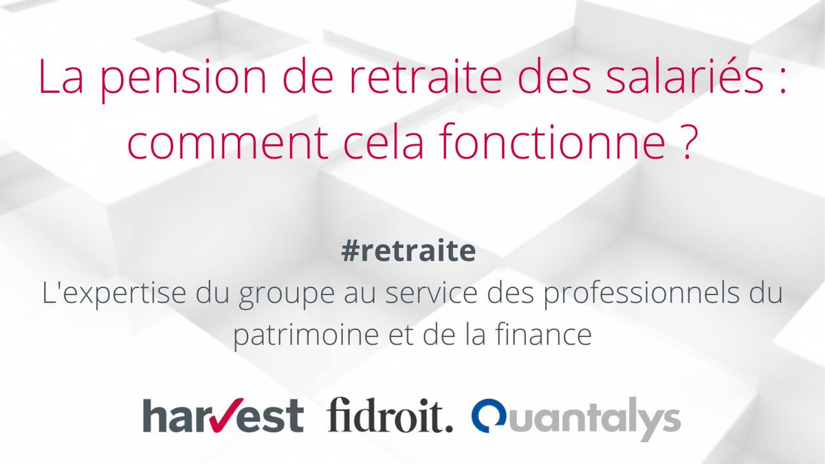 HarvestGroupe's tweet image. [Expert #retraite] 📊 Comment fonctionne la pension de retraite des salariés ? 
Les réponses dans le mémo issu de #Fidnet, la ressource en ligne indispensable pour renforcer son expertise patrimoniale 👉harvest.fr/retraite-la-pe…

Pour en savoir plus ? 👉 harvest.fr/demo/