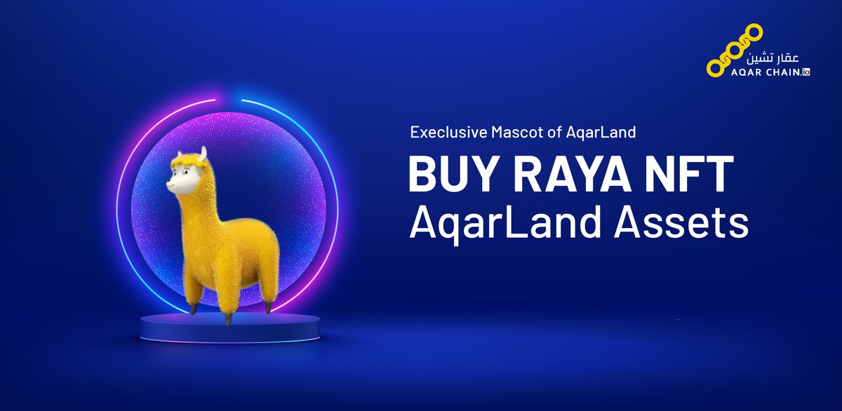 aqarchain_io's tweet photo. https://t.co/FhCq7YHVFz offers exclusive NFT which can help you to build your own AqarLand.  🎉🦙

Click here to Buy now 👉https://t.co/8fpX2rX9b0

#NFT #RAYA #Aqarland #assets https://t.co/fV3UTIoRYP