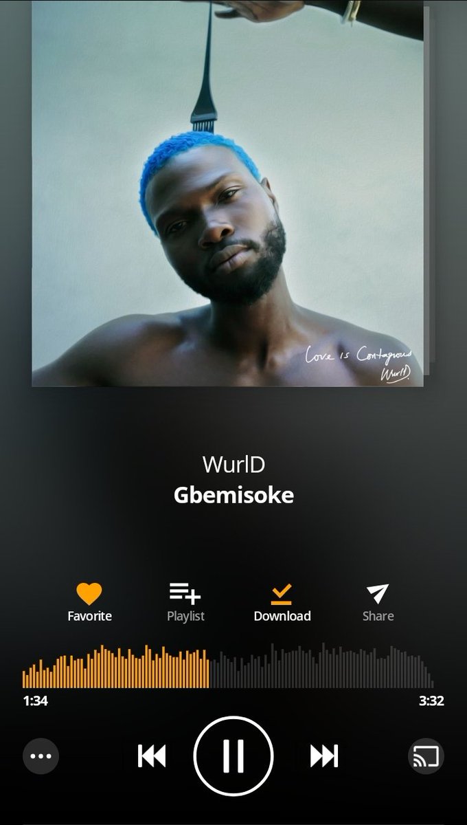 ILexiana's tweet photo. There's Something Uniquely special about WurlD's #Gbemisoke. This song minister's to me, it Calms my soul. WurlD isn't just a singer, he's also a minister. You can't listen to his songs without feeling Calm and Loved.
#Gbemisoke
#LoveIsContagious
https://t.co/Flrt8s926p https://t.co/MpYUfrw08s