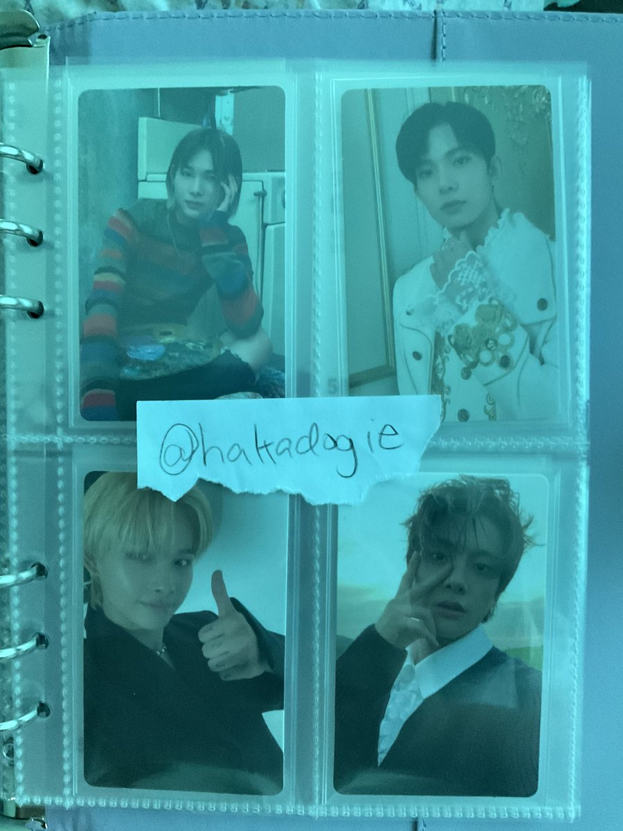 hakadogie's tweet photo. wts wtt lfb
Trading for any sunoo or jungwon pc(s)
300 each | ni-ki charyb &amp; hee up - 200 ea
bookmark - 50 ea

(negotiable especially if buying 2 &amp; up)

enhypen pc photocard no yet pola ver polaroid selca sunghoon jake heeseung jay charybdis carnival border dimension https://t.co/yxC2eqhXeg
