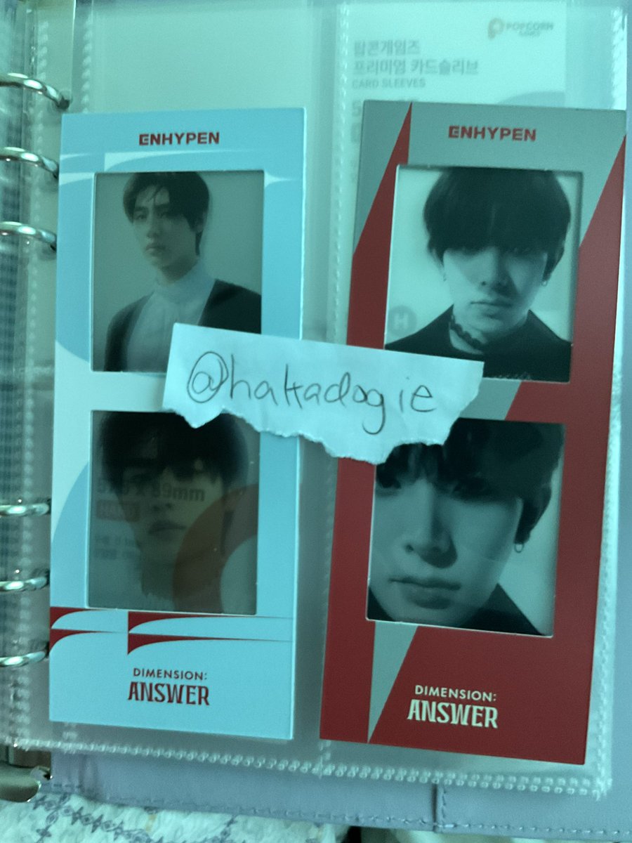 hakadogie's tweet photo. wts wtt lfb
Trading for any sunoo or jungwon pc(s)
300 each | ni-ki charyb &amp; hee up - 200 ea
bookmark - 50 ea

(negotiable especially if buying 2 &amp; up)

enhypen pc photocard no yet pola ver polaroid selca sunghoon jake heeseung jay charybdis carnival border dimension https://t.co/yxC2eqhXeg