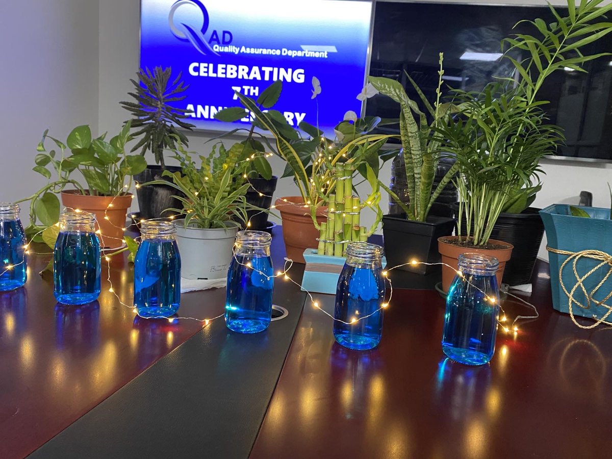 Quality Assurance Department (@qad_moe) on Twitter photo QAD celebrating 7 years of service.
In efforts to make the office greener, staff of QAD presented plants and a plant stand to the office.
<a href="/MoEdumv/">Ministry of Education</a>
#teamQAD QAD celebrating 7 years of service.
In efforts to make the office greener, staff of QAD presented plants and a plant stand to the office.
<a href="/MoEdumv/">Ministry of Education</a>
#teamQAD