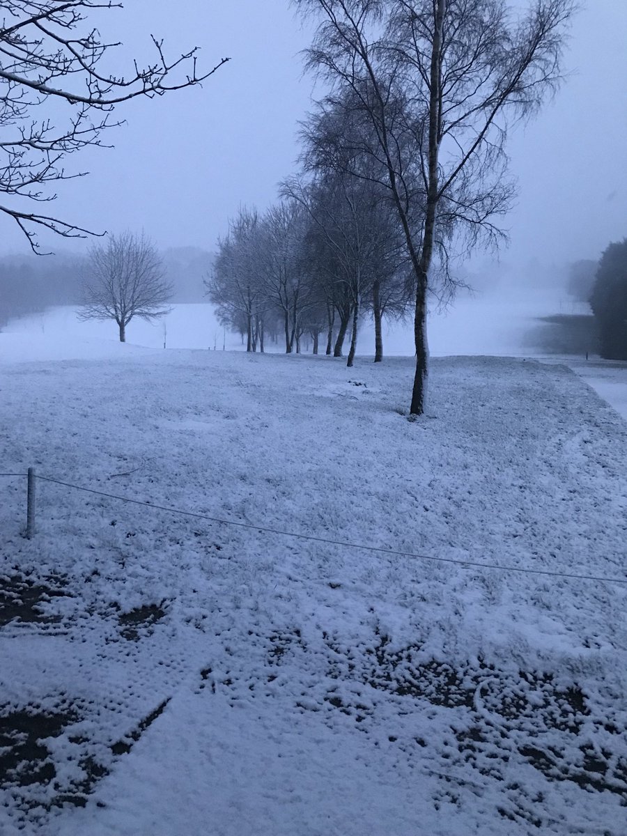 Thursday 24th February 

COURSE CLOSED!! 

From storms and now snow it’s been a frustrating month compared to Jan!! More snow to fall this morning. ⛄️.