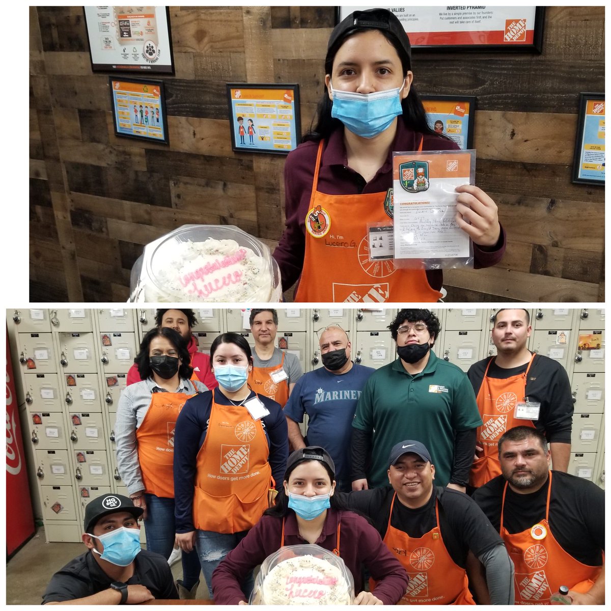 jmar0506's tweet photo. A Big Thank You And Good Luck to 6577 Freight Team Member Lucero G. On her new journey as a D26 Associate.  Keep Going Forward Lucero!! @ricksolis2121 @CourtneyMKorkow @SendejoRoy #FRTA2021 https://t.co/iNMtq1iQLb