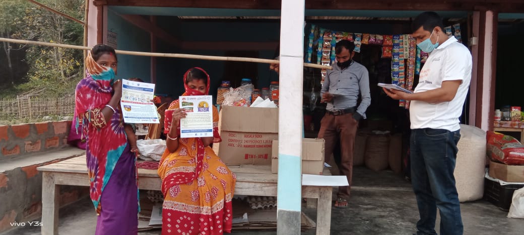 vhat1992's tweet photo. Door to door visit for covid19 vaccination awareness at Jagannathpur, under Kumarghat block, Tripura.
#COVID19 #vhat @IndiaFightsCoV https://t.co/OMCEWYv37g