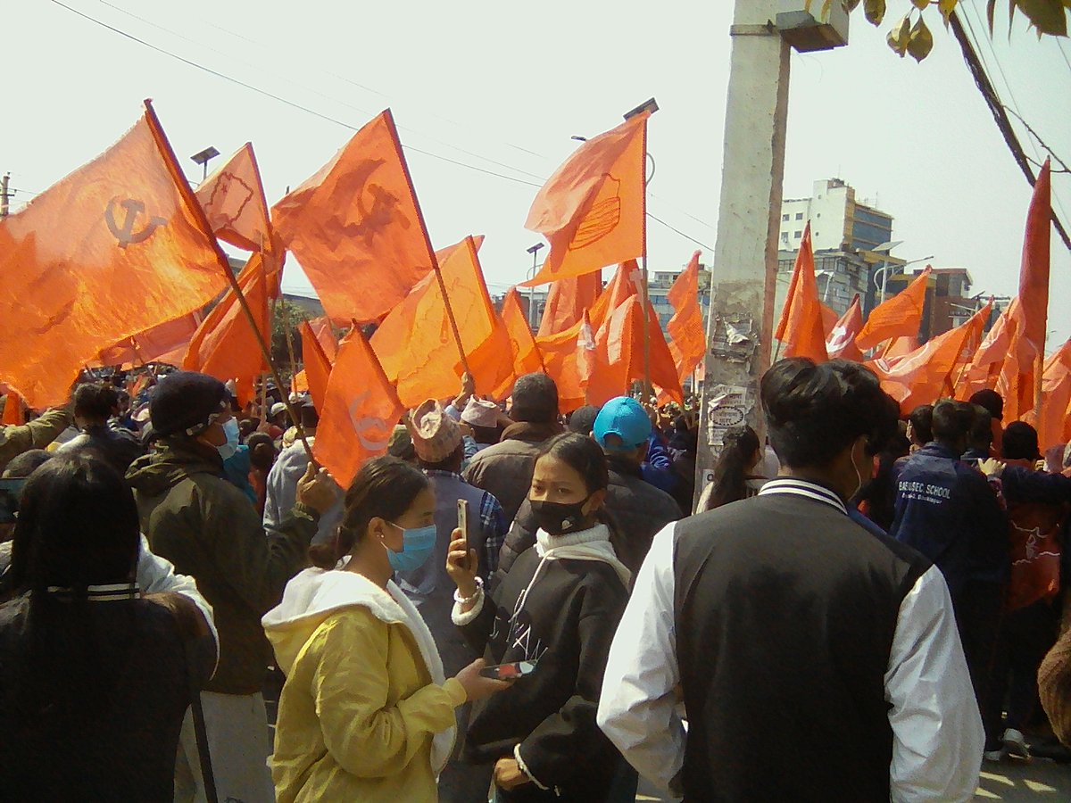 SktPandey's tweet photo. #Baneshwor
Protest Rally and Mass Meeting
#Reject_MCC https://t.co/jewFeGi9PX