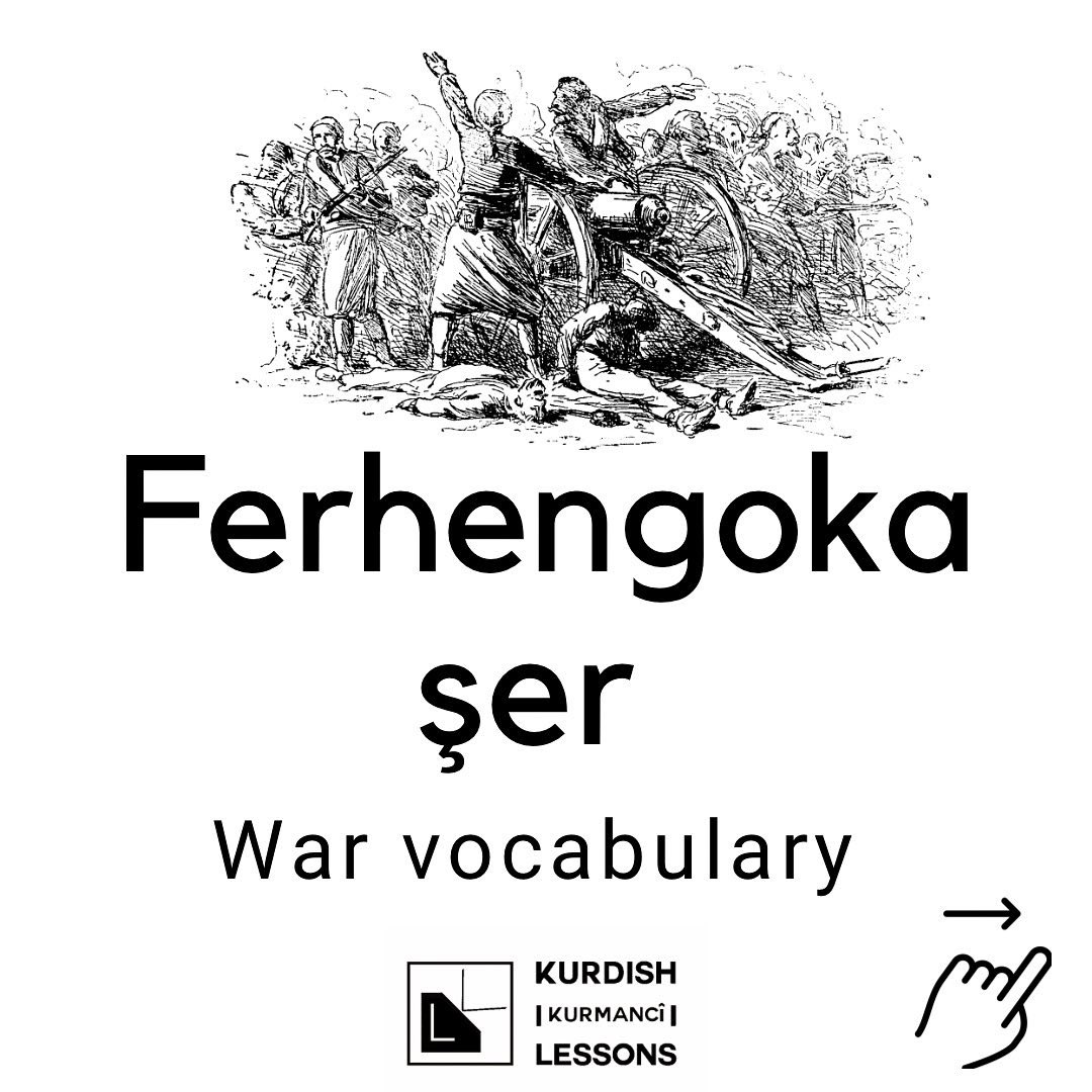 kurdishlessons's tweet photo. Ferhengoka şer
#kurdî #zimanêkurdî #kurdish #learnkurdish #kurdishlessons https://t.co/kVAWvMxTHM