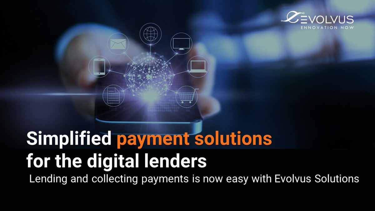 Enjoy seamless payment collection process and real-time visibility to your funds today with Evolvus Solutions
To know more, visit: evolvussolutions.com
#Evolvus #PaymentModernization #MobilePayments #RealTimePayments #RecurringPayments #NACH  #NPCI #Emandates #Esign