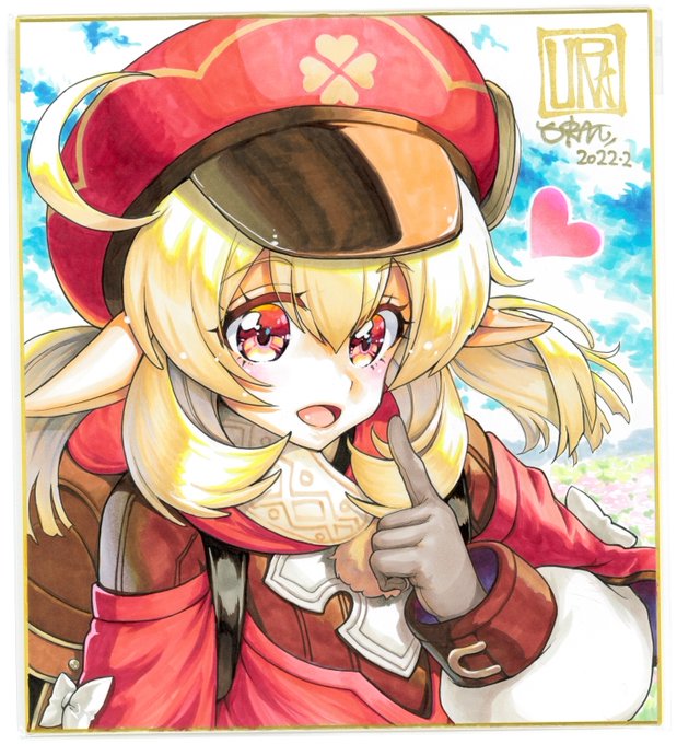 デジタルもアナログも描きます。最近外国人にばかりフォローされてるので国内の方もよろしくです#絵柄が好みって人にフォローされたい #ド直球に言いますがフォローしてください#画像を4枚晒したらrtがきてフォロワーがぶわーって増えると聞いて#コピック #原神 #アナログ画 #イラスト色紙 