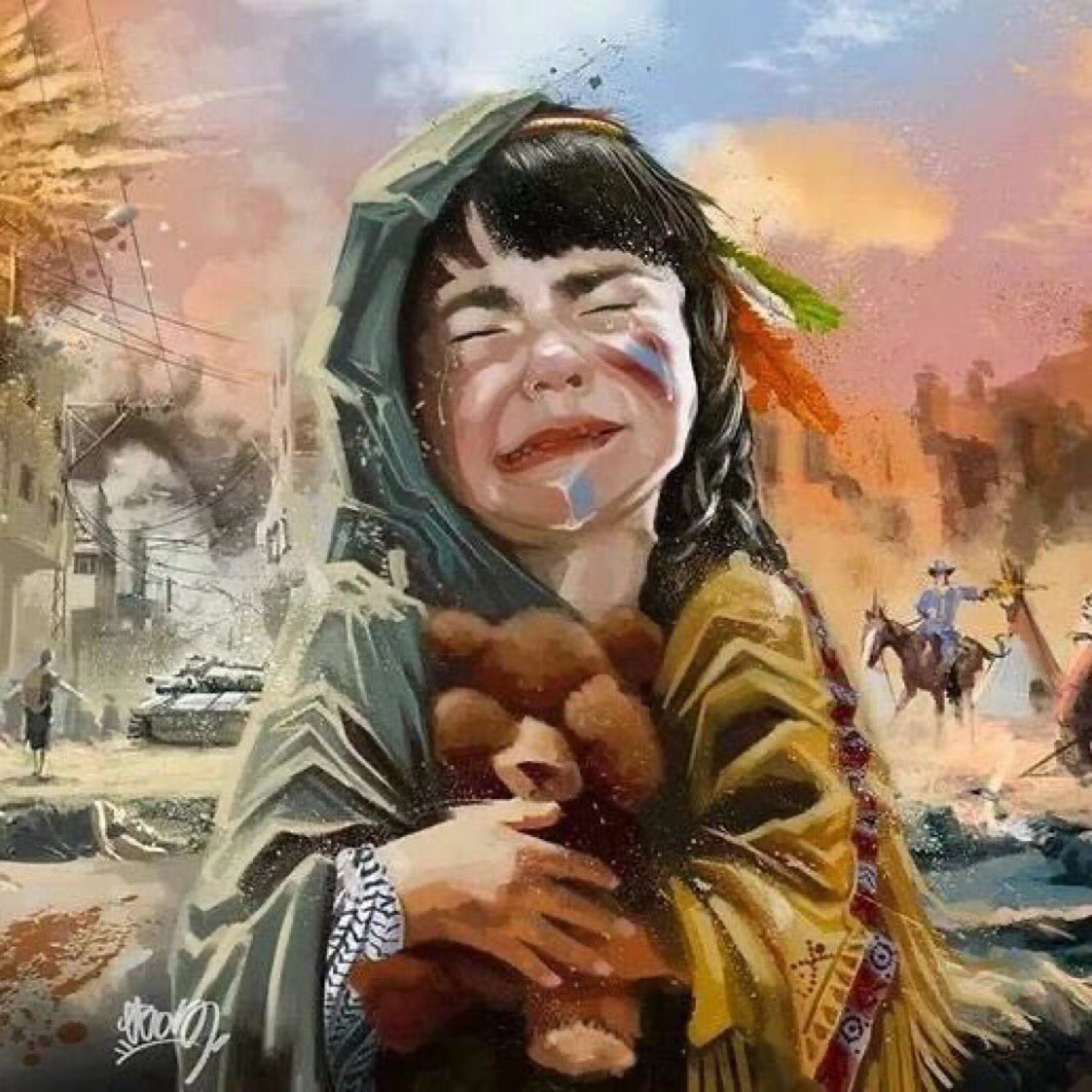 Çocukların öldüğü hiçbir dava haklı değildir #Ukraina
