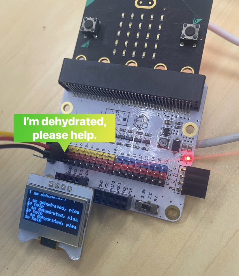 KLASS_Computing's tweet image. Y6 coding, making & testing Plant 🪴 monitors - that tell you when they are thirsty. 🌏 @microbit_edu #globalgoals