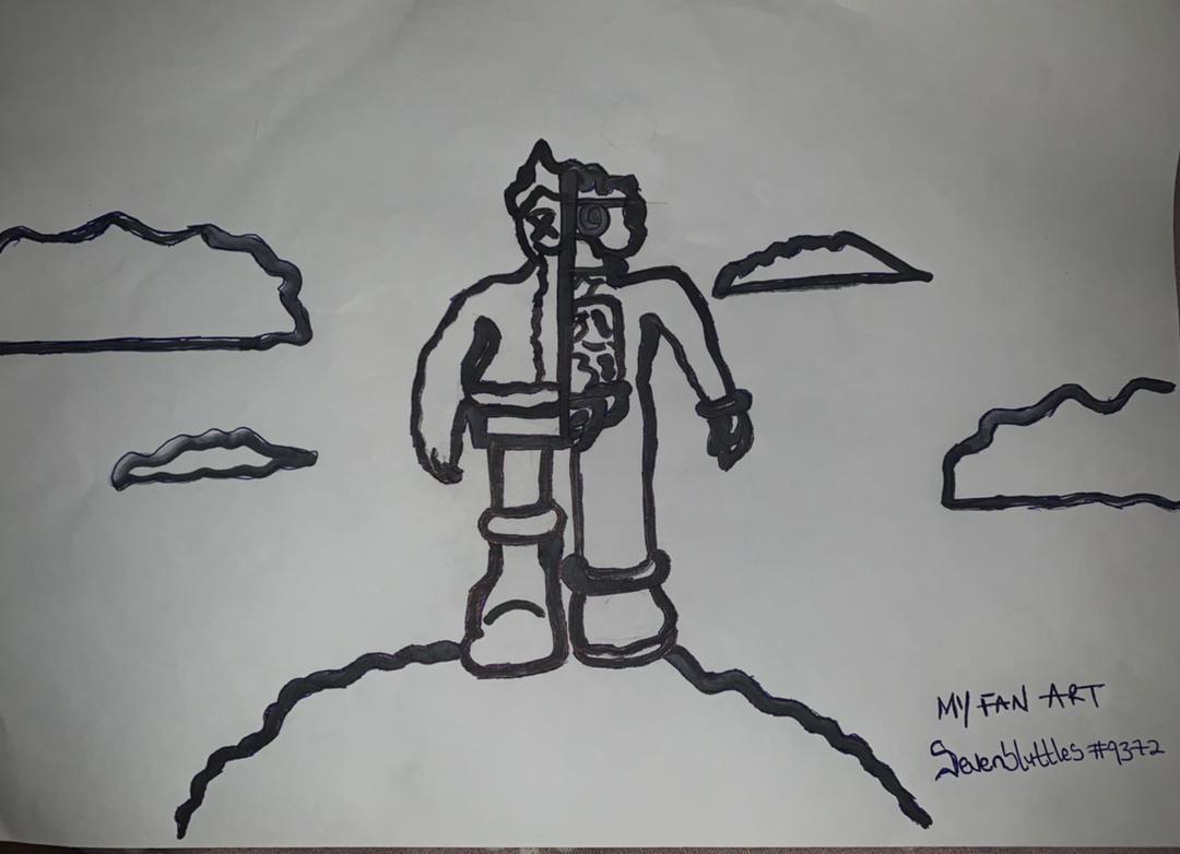 CEnthusiat's tweet photo. A good way to start the day. My fan art๐. #NFTs #bluttles https://t.co/uzUHfpn6at