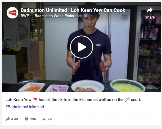 mdzulkar9's tweet photo. ...singapore's badminton superstar has a cooking show and they decided to call it that??? they could've literally called the show "Kean Yew Cook?"!!! IT'S RIGHT THERE!!! https://t.co/YMGrFzVHZh