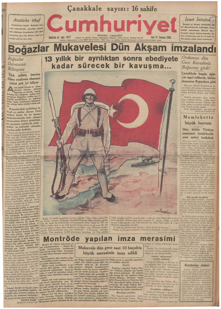 mathiasfreireee's tweet photo. Ülkemizin vereceği en büyük sınavı yaşıyoruz yavaştan #MONTRÖ can damarımız olan Boğazların tapusunun bize ait olduğu antlaşmadır. Kanal istanbul için Montrö’yü riske atanlar sakın bugün Montröyü delmeye kalkmayın sakın! Atatürk’ün ne büyük Lider olduğunu da öğrenin! #Ukraina https://t.co/5R5sfdDZQJ