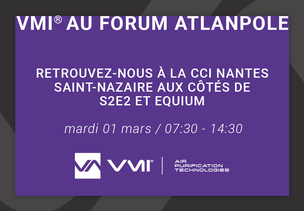 Nous sommes ravis de faire partie de la sélection d'entreprises innovantes du Forum @atlanpole et d'exposer nos ventilations disruptives aux côtés de @PoleS2E2 E2 et Equium. Nous vous attendons nombreux mardi prochain à la CCI Nantes Saint-Nazaire !