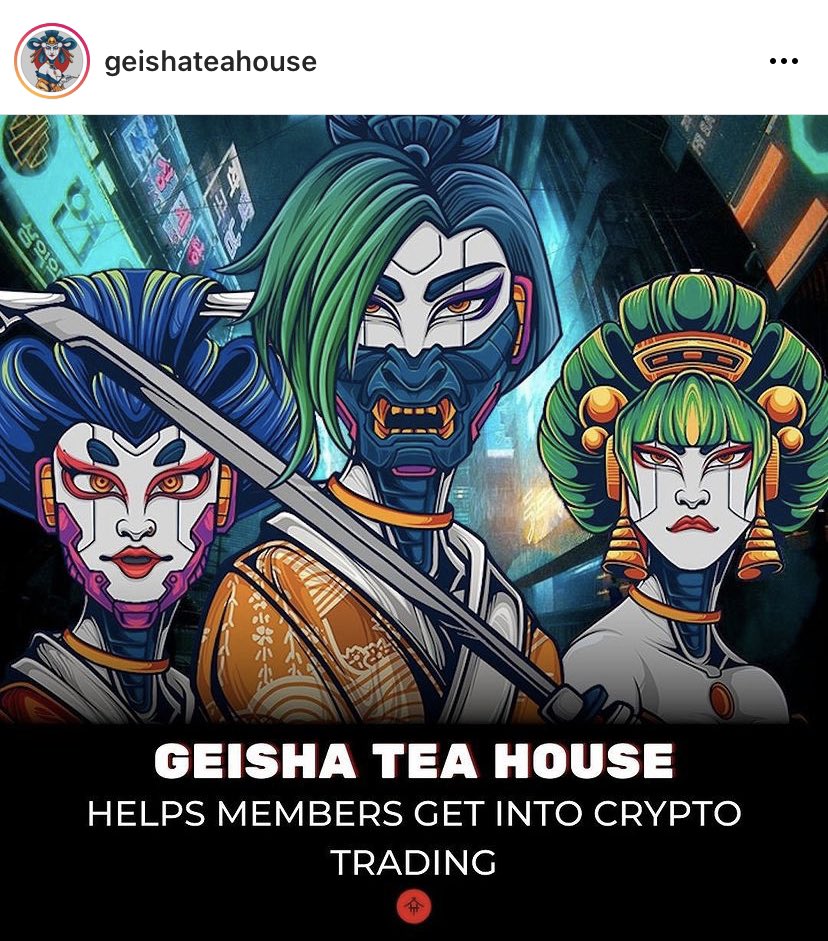 OKBoomerDN's tweet photo. Looking for business minded investors for @NFTgeisha 

Minting the last 1k / 10k Geisha nft .0888eth

Mint from: https://t.co/N3zJRCtsL2

💎business minded community
💎crypto trade sessions
💎guest inspirational speakers incl Kevin O’Leary 
💎unique geisha art

#NFTs #Crypto https://t.co/wWW3qIqsjb