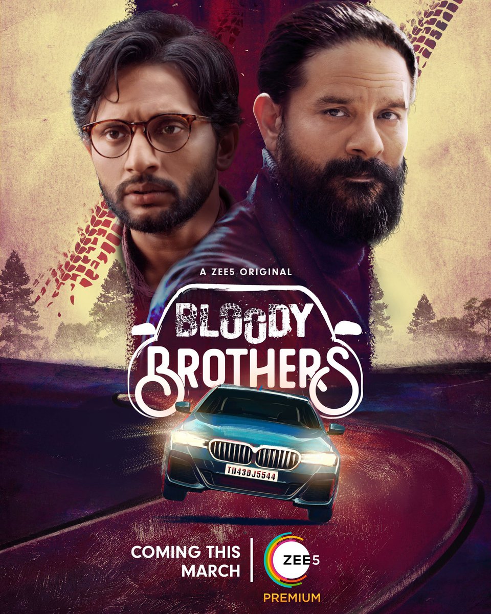 Mdzeeshanayyub's tweet photo. What happens when two brothers get into a messy situation? BHASAD! 
Join this thriller ride with the #BloodyBrothers #ComingSoon on #ZEE5 https://t.co/teo5eXkGRF