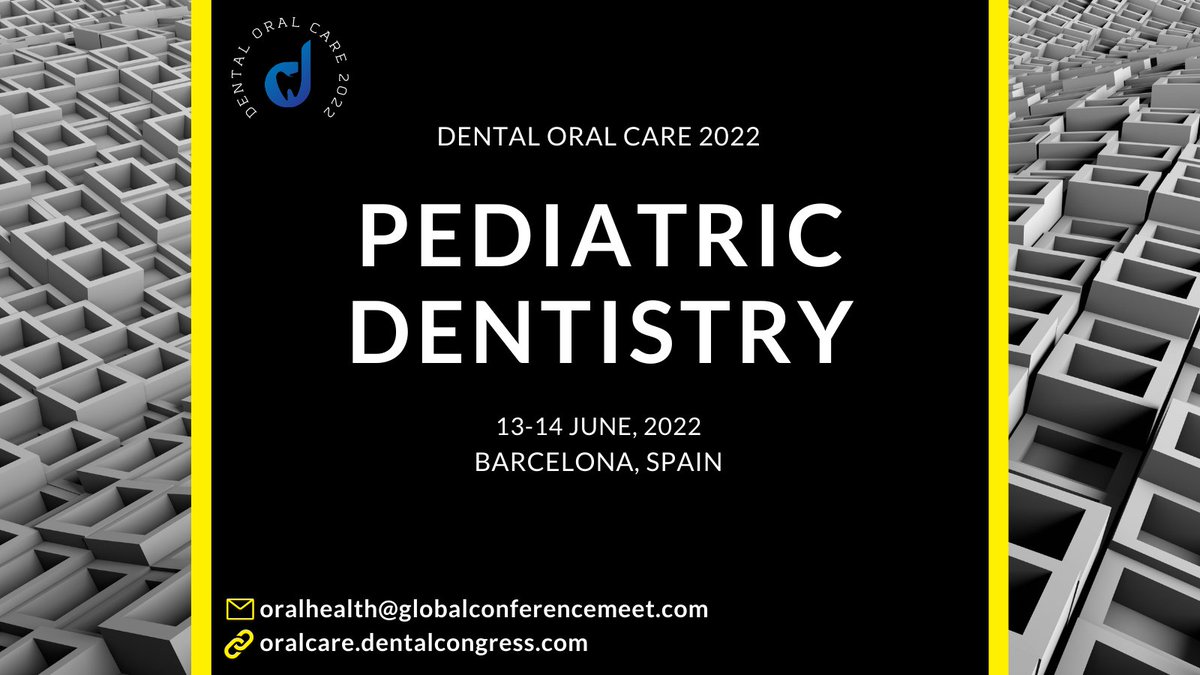OralCare_Event's tweet photo. #Endodontics, #oral_maxillofacial_pathology, #maxillofacial_radiology, #oral_maxillofacial medical procedure, #orthodontics_dent_facial, #orthopaedics, #periodontics and #prosthodontics are among the other specialties.

WhatsApp: +442039369064
Mail Id - meevents@memeetings.com https://t.co/d58ih9MFPB