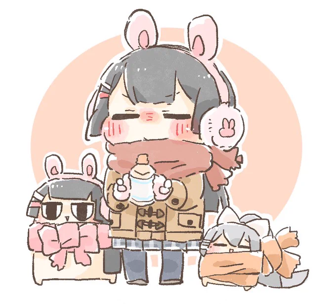 これは去年のみとたんぽ🐰 