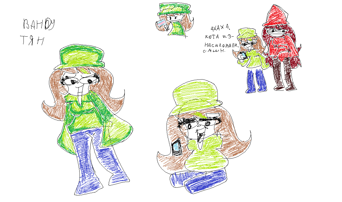 Cirnosimp's tweet photo. fem bandu???

simply put, this is one of my ancient drawings in paint that I drew for a friend

I wanted to imagine what a b fem bandu looked like in general 👉👈😭

(+ fem expunged)

#daveandbambi #daveandbambigoldenapple #bandufnf 

... trans women is cool https://t.co/zAjJ59LxBg