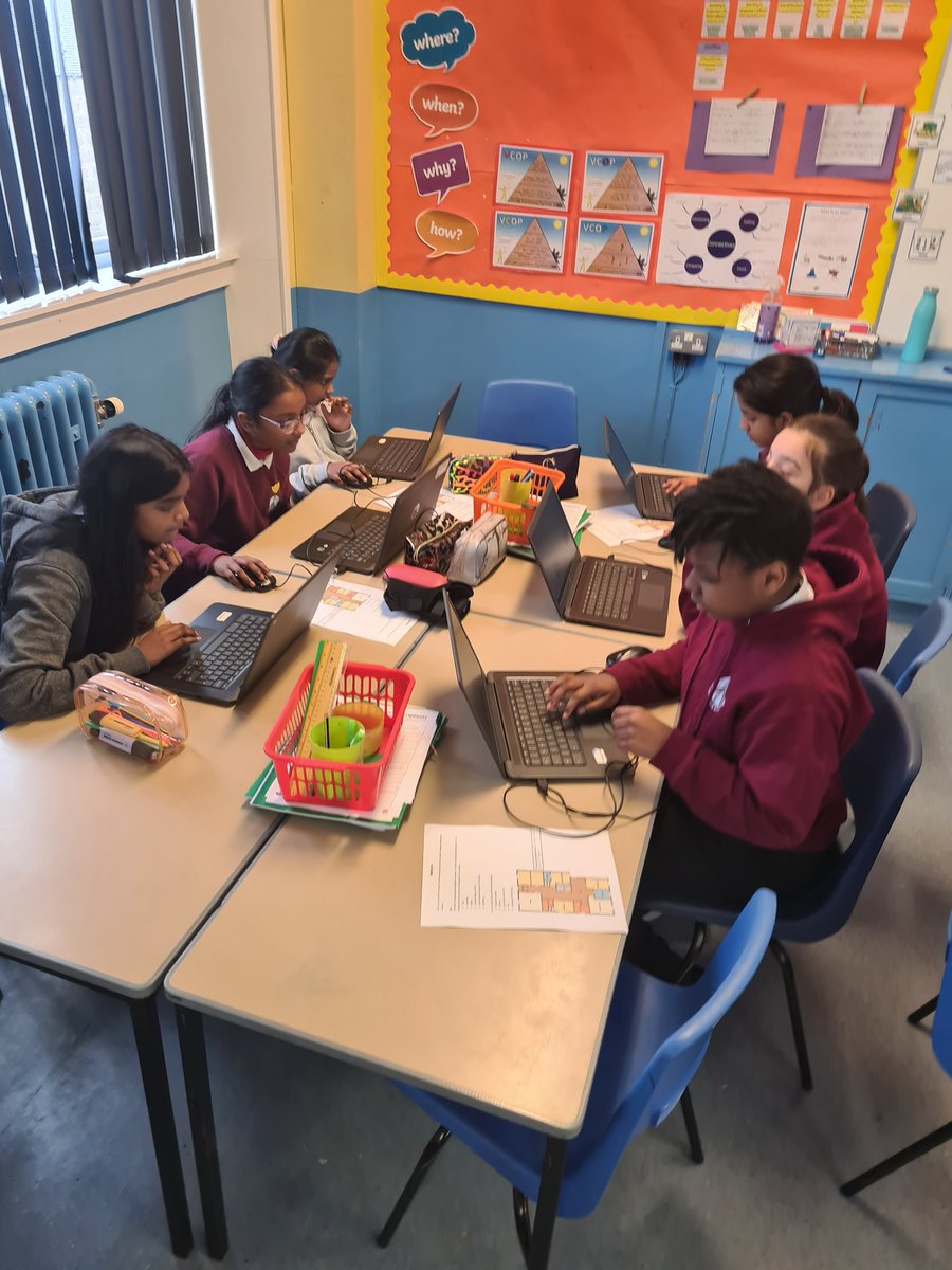 jo_bertram's tweet photo. Yesterday's maths lesson on the top  floor involved pulling together a range of skills including budgeting, area, money, researching and comparing, ready to collate in a slide presentation with their findings. @StephoMiss @SkeneSquare https://t.co/8Dj5r7LgFG