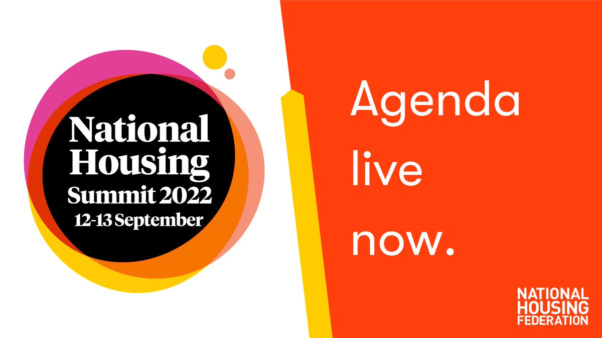 We are excited to announce the initial agenda for September's #NationalHousingSummit is now live on our website. You'll have access to more content, more speakers and a greater number of perspectives than ever before. Check it out here: ow.ly/x7wG50I2p1g