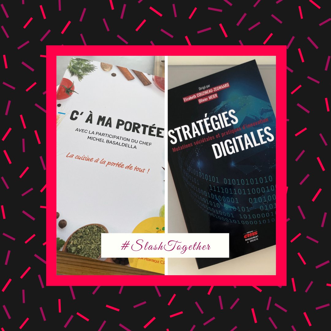 Creative Slashers (@creativeslasher) on Twitter photo #𝕋𝕙𝕣𝕠𝕨𝕓𝕒𝕔𝕜𝕋𝕙𝕦𝕣𝕤𝕕𝕒𝕪
Deux livres en 2021, et si on rempilait pour 2022..? Après la cuisine avec le <a href="/Valprevert/">SMR Pédiatrique Val Pré Vert</a> et le digital avec <a href="/AudreyRochas/">Mistress of Digital</a>, des suggestions ?
#SlashTogether #Digital #Livre #𝕋𝕙𝕣𝕠𝕨𝕓𝕒𝕔𝕜𝕋𝕙𝕦𝕣𝕤𝕕𝕒𝕪
Deux livres en 2021, et si on rempilait pour 2022..? Après la cuisine avec le <a href="/Valprevert/">SMR Pédiatrique Val Pré Vert</a> et le digital avec <a href="/AudreyRochas/">Mistress of Digital</a>, des suggestions ?
#SlashTogether #Digital #Livre