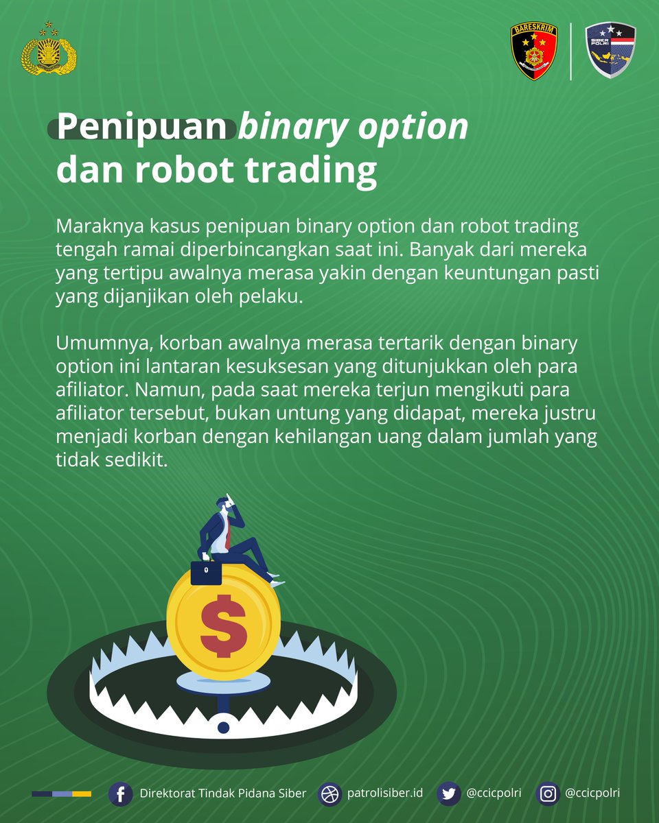 Direktorat Tindak Pidana Siber Bareskrim Polri tweet media