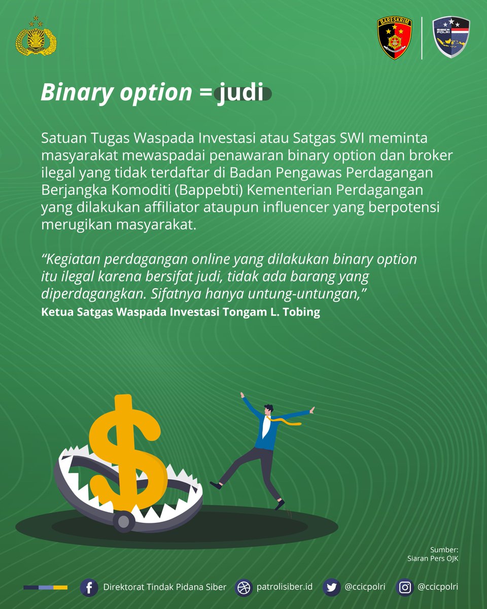 Direktorat Tindak Pidana Siber Bareskrim Polri tweet media