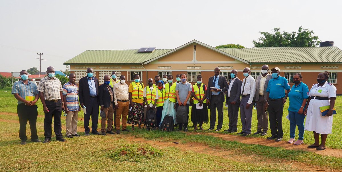 JicaUganda's tweet photo. The Senior Representative Mr. Fukuhara Ichiro and the @ACHEST1 team are in Busia District on a monitoring visit to ascertain the impact of the #CESproject on #VHTs and communities, and find out challenges faced by the teams in order to find solutions. https://t.co/NPXNa8yuhm