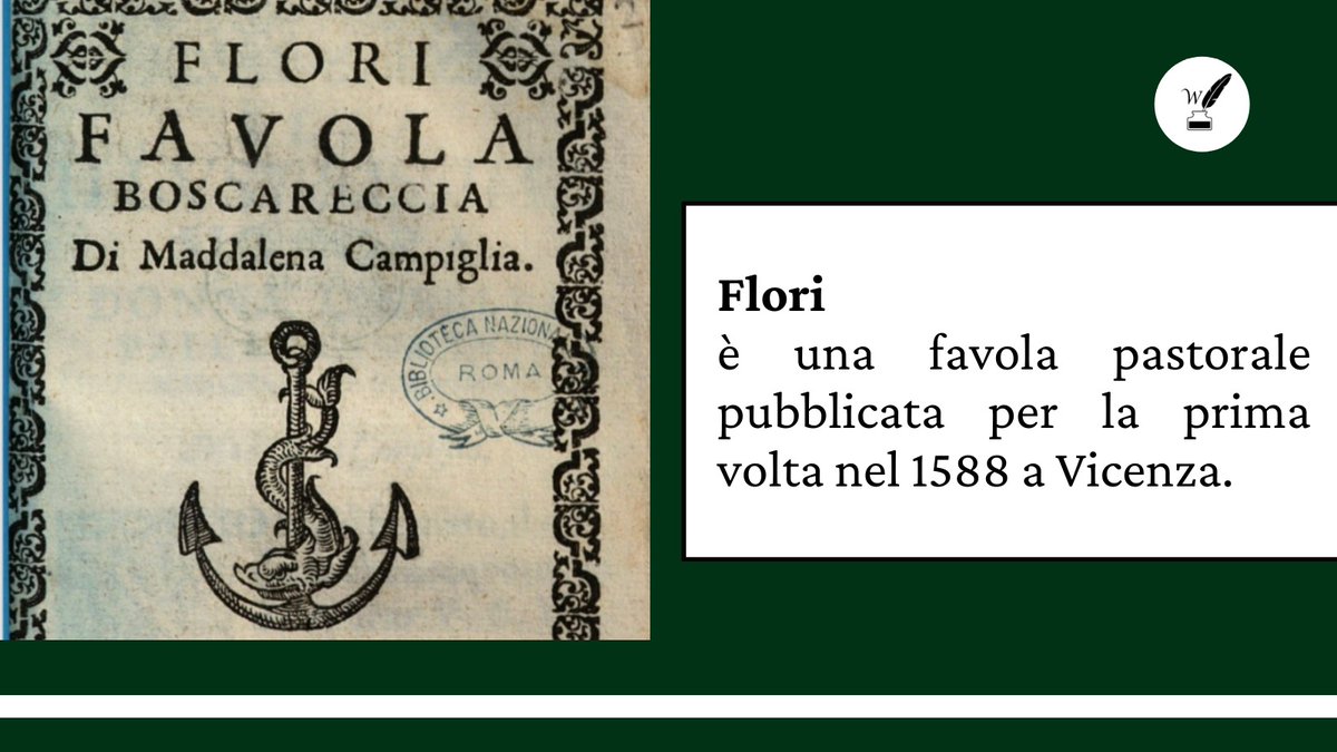 ProjectWink's tweet photo. #MaddalenaCampiglia coinvolta in un episodio di #Mansplaining: quando #Tasso si complimentò con l'autrice per l'esemplare omaggio alla sua #Aminta.
🧵1/4
#libroWINK
#ItalianWomenWriters
#ReadWomen
#1500s
#16thcentury https://t.co/qmseZIT3p3
