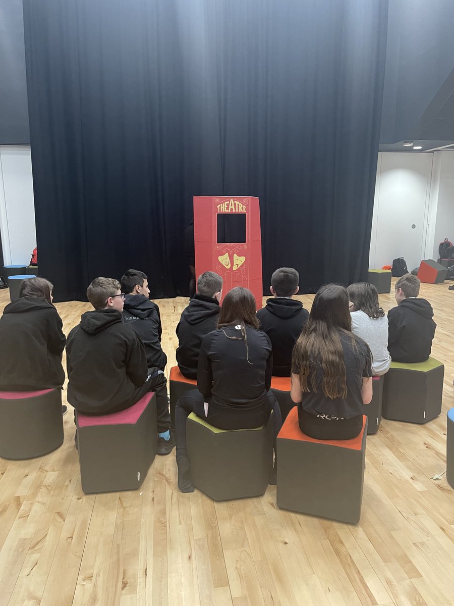 WchsCreative's tweet photo. ROLL UP! ROLL UP! WCHS Puppet Theatre is now officially open! S2 pupils have designed and crafted their puppets and are now developing their performance skills! @WestCalderHigh #weAREwchs #puppetpower #dramainaction #puppetsalldayeveryday https://t.co/PKlcGrP9PP