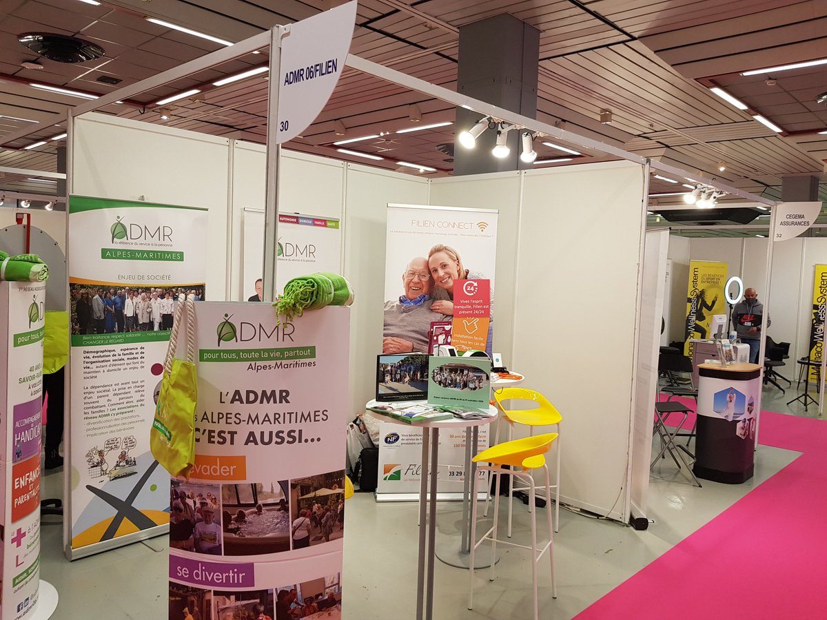 hdantonel's tweet photo. @FilienADMR et #ADMR06 présents au 1er Salon des services à la personne à #Nice ! Venez nous rencontrer au stand 30! @SalonSapNice https://t.co/LjGkiPF0n1
