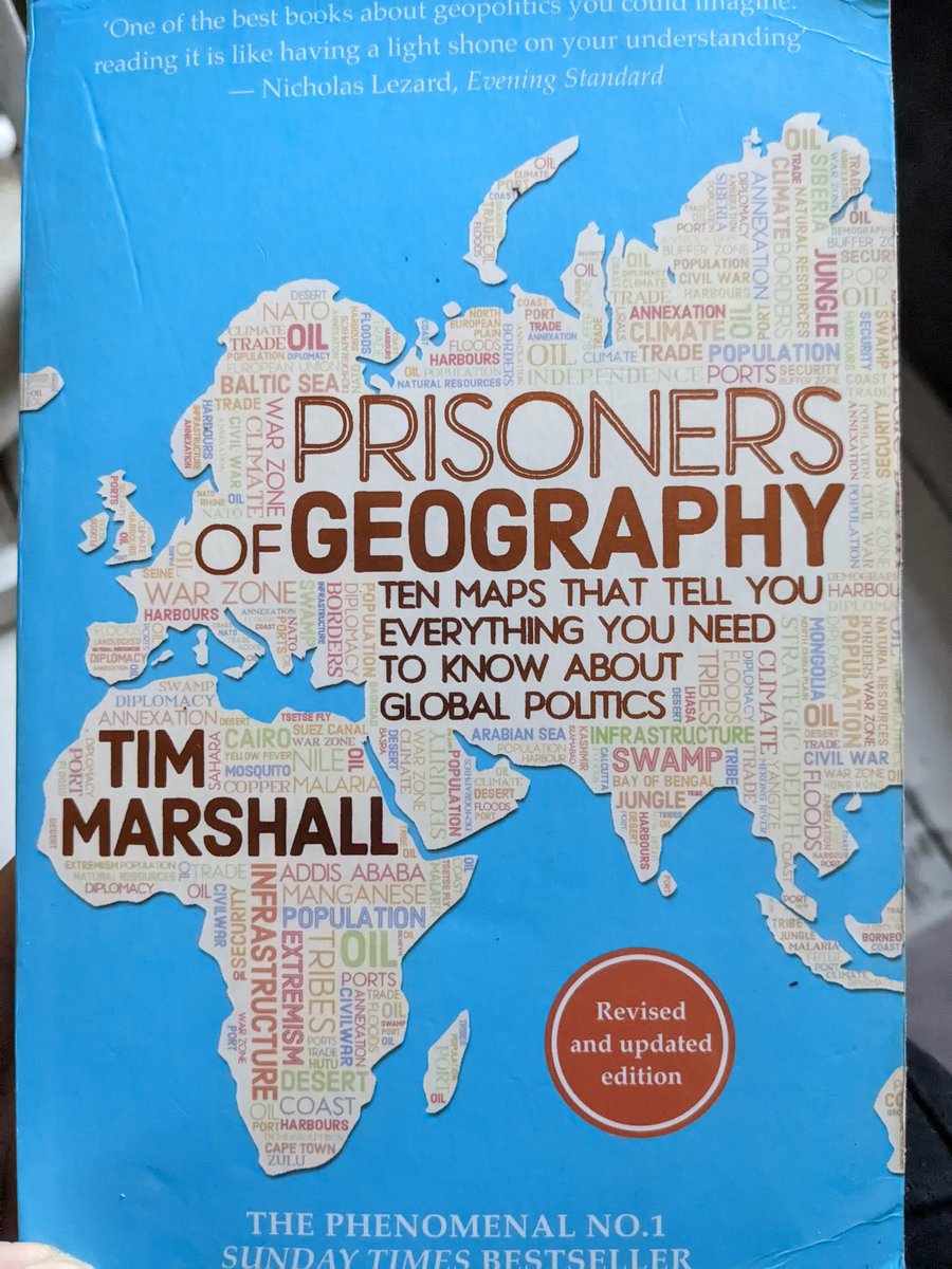 Recommend chapter 1 of this book by Tim Marshall from 2015. 33 pages on Russia and geopolitics. 😐