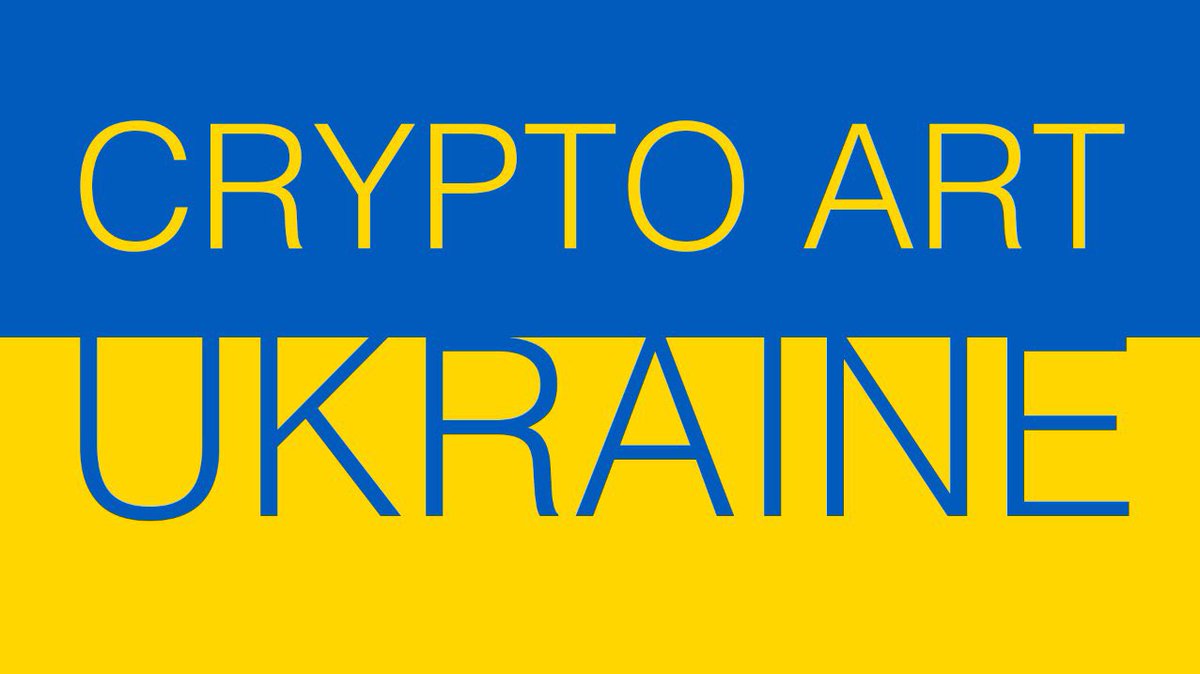 💛💙 Today this is the most up-to-date list of Ukrainian crypto artists, more than 100 artists, the list is being updated.

x.com/i/lists/144629…

#Ukraina #NFTs #NFTCommunity