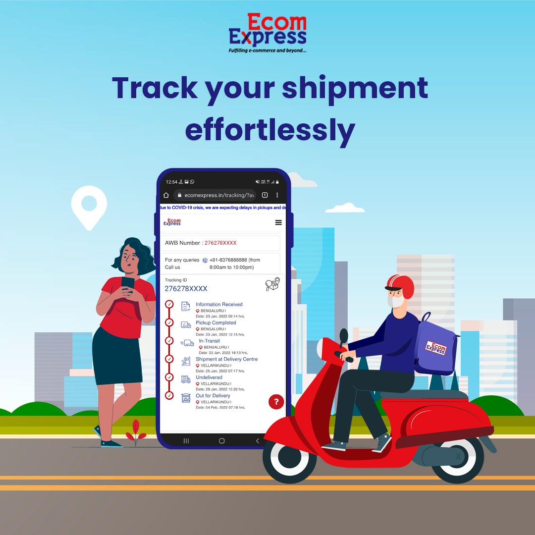 EcomExpress_Ofc's tweet photo. To track your shipment visit https://t.co/afYSyifno4, enter the tracking ID (Airway Bill/Order Ref No) and click on the ‘’Track’’ button. 
For any shipment related query:
📧 - customercare@ecomexpress.in
📞 - 91- 8376888888
.
#shipment #easytracking #Ecommerce #ecomexpresslimited https://t.co/k5mbNl7nqj