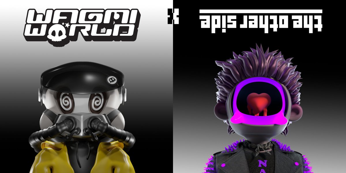 Wagmi World X TOS

WAGMI in space?

Giving out 5 WL for winners in 24 Hours

1️⃣Like, Retweet
2️⃣Tag 3 Friends
3️⃣Follow <a href="/theothersideNFT/">T-O-S The Other Side 🪨 🥚 🪨</a>  @wagmiworld &amp; @TOS_Moonpods 

80 spots Would be given to TOS holders AYOO