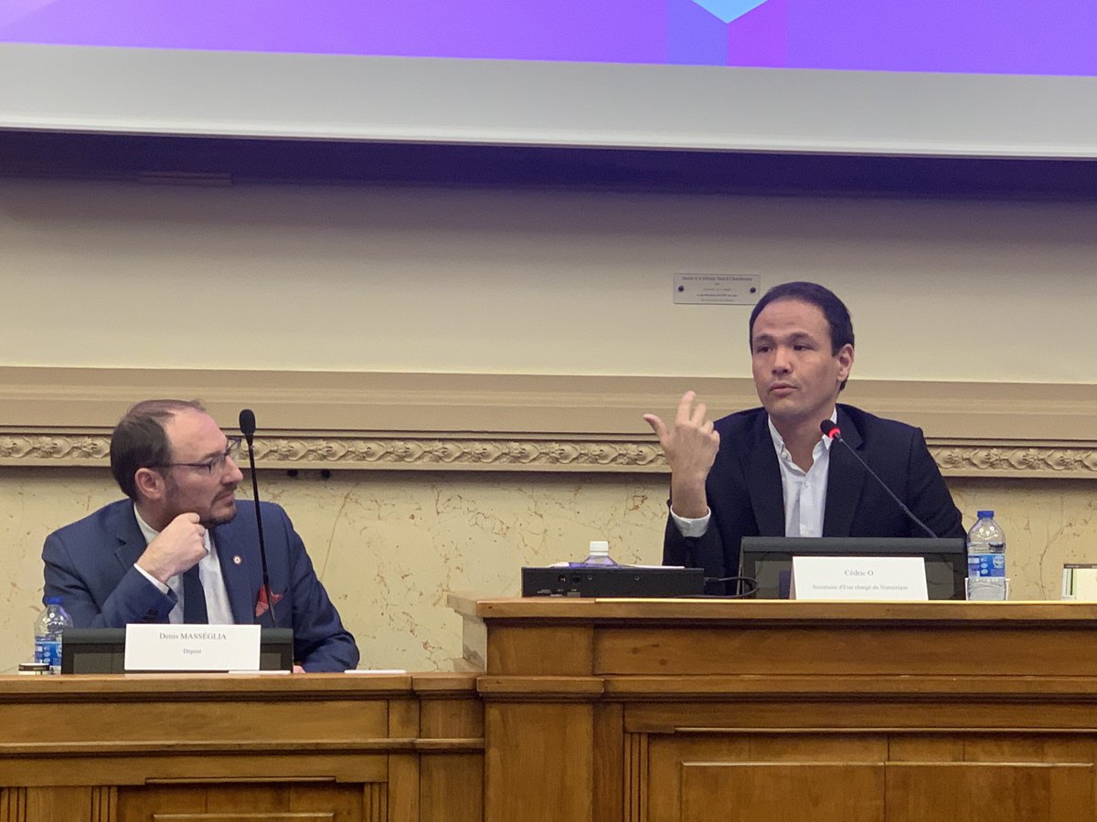 Matinée Ambition #Jeuvideo à 5 ans avec Cédric O à l’assemblée nationale