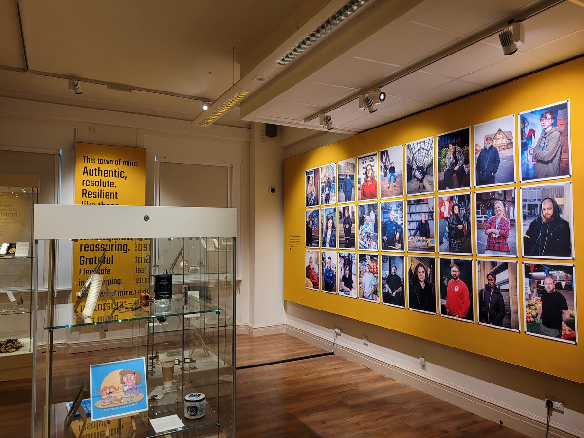 You can now take a 360° tour of the Routed exhibition at <a href="/EBMuseum/">Experience Barnsley Museum</a> 👉 my.matterport.com/show/?m=ZTk4y4…

The exhibition brings together your memories of Barnsley town centre along with lots of photos of people you may know and artwork created especially for the exhibition