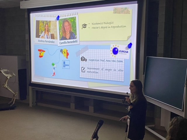 eurova_etn's tweet photo. We had visitors last week 😊 Students from Don Bosco School came to Ghent University to learn a little about research in the reproductive field 🐮 They even gave it a try in the lab 👩🏻‍🔬🔬
We all enjoyed the nice experience 🥰
@Cami_bnd @andreafm27
#EUROVA #MSCA #ScienceForEveryone https://t.co/WHuMZXX6oq