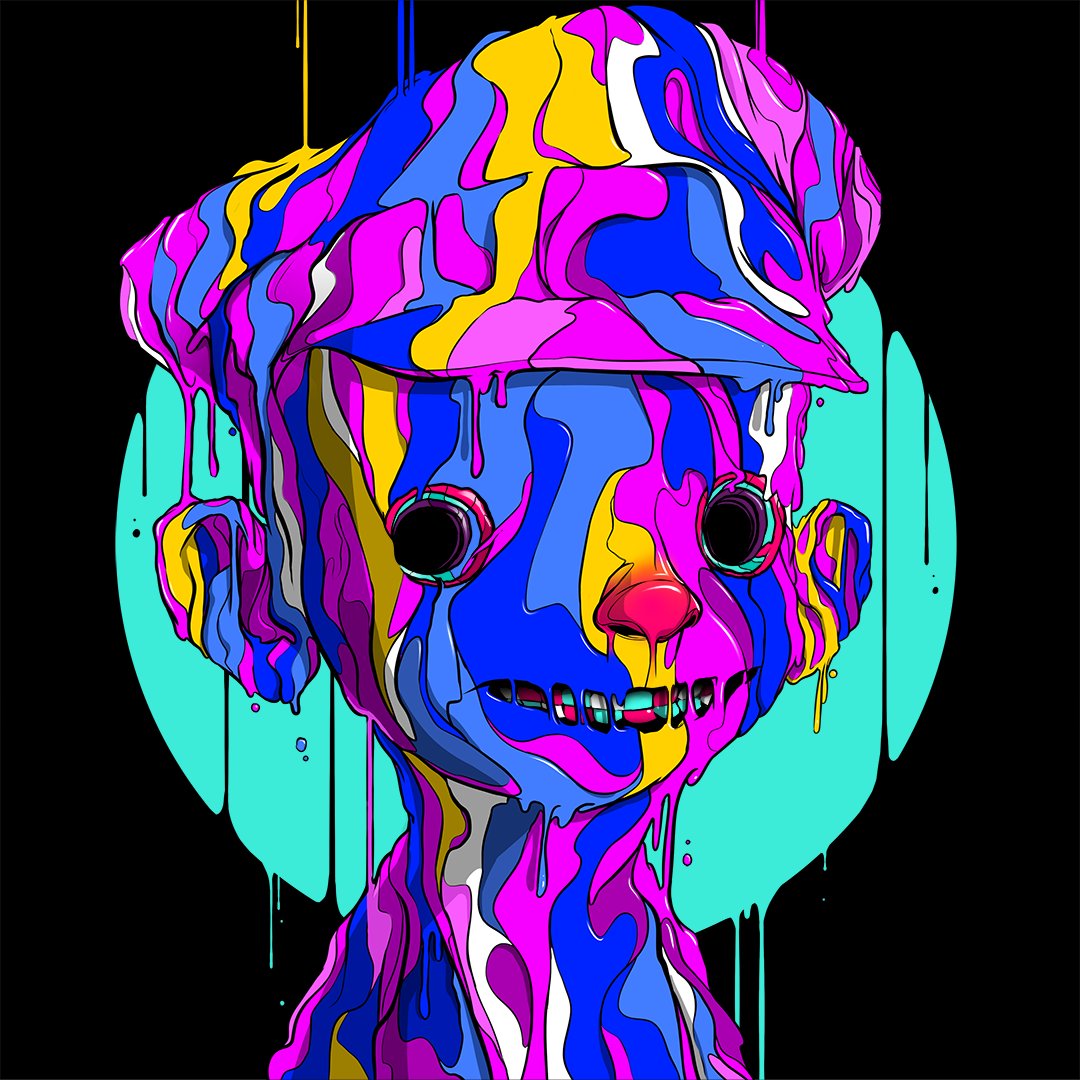 AlphaAcademyInc's tweet photo. So the House Captains are finally starting to arrive.

Dripping into the playground, first we have the House Captain for Psychedelia! #AlphaElementary https://t.co/UiYwD5Iocc
