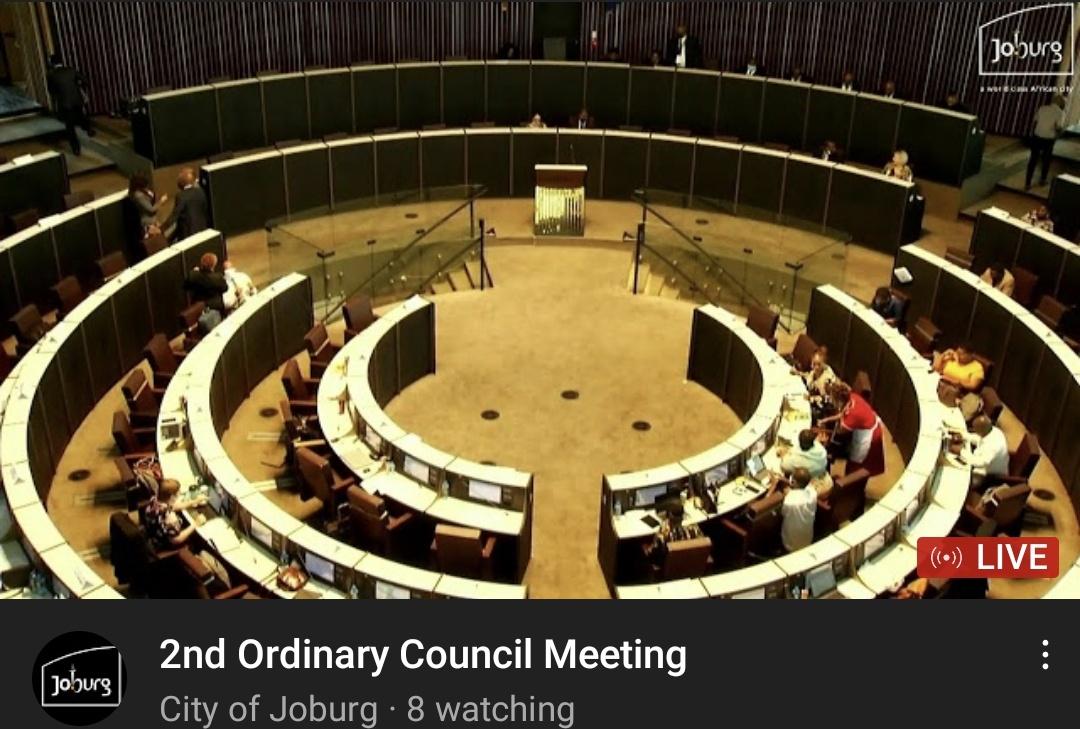 CityofJoburgZA's tweet photo. Joburg, we are live. Catch the live proceedings of the Second Ordinary Council.

Watch on Facebook live👉🏾https://t.co/L5BRsCW1NE

Watch Live stream on YouTube 👉🏾https://t.co/RXLMIBrGpi
Don't forget to subscribe to get notified each time there's a stream♥

#JoburgCouncil ^LM https://t.co/u8DeN2clqu