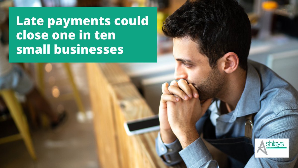 AshleysAccount5's tweet photo. Almost ten percent of small businesses have told the FSB that they risk closure in 2022 because of late payments from clients.  
If cashflow is an issue for your business, we can help advise on measures to help.
#sme #cashflow #smallbusinessuk #hertsinbusiness #ashleys https://t.co/qEf4LTTIPh