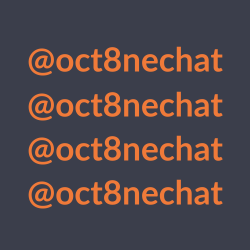 Remember❗️FOLLOW <a href="/Oct8nechat/">Oct8ne</a> in Twitter to keep updated about our news, products and more.🔥
<a href="/Oct8nechat/">Oct8ne</a> 
<a href="/Oct8nechat/">Oct8ne</a> 
<a href="/Oct8nechat/">Oct8ne</a> 
<a href="/Oct8nechat/">Oct8ne</a>